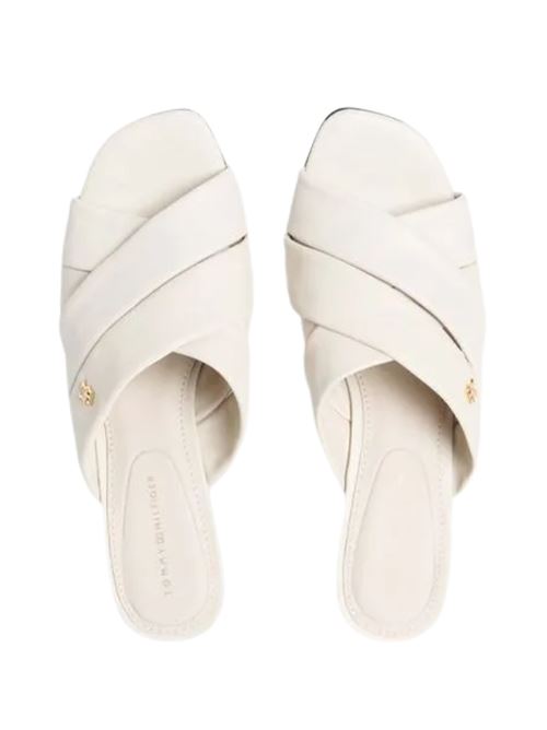 Mules in pelle con tacco Tommy Hilfiger | FW0FW09278ACI